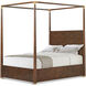 Kesden Pyramid Brown Poster US Queen Bed, Wooden