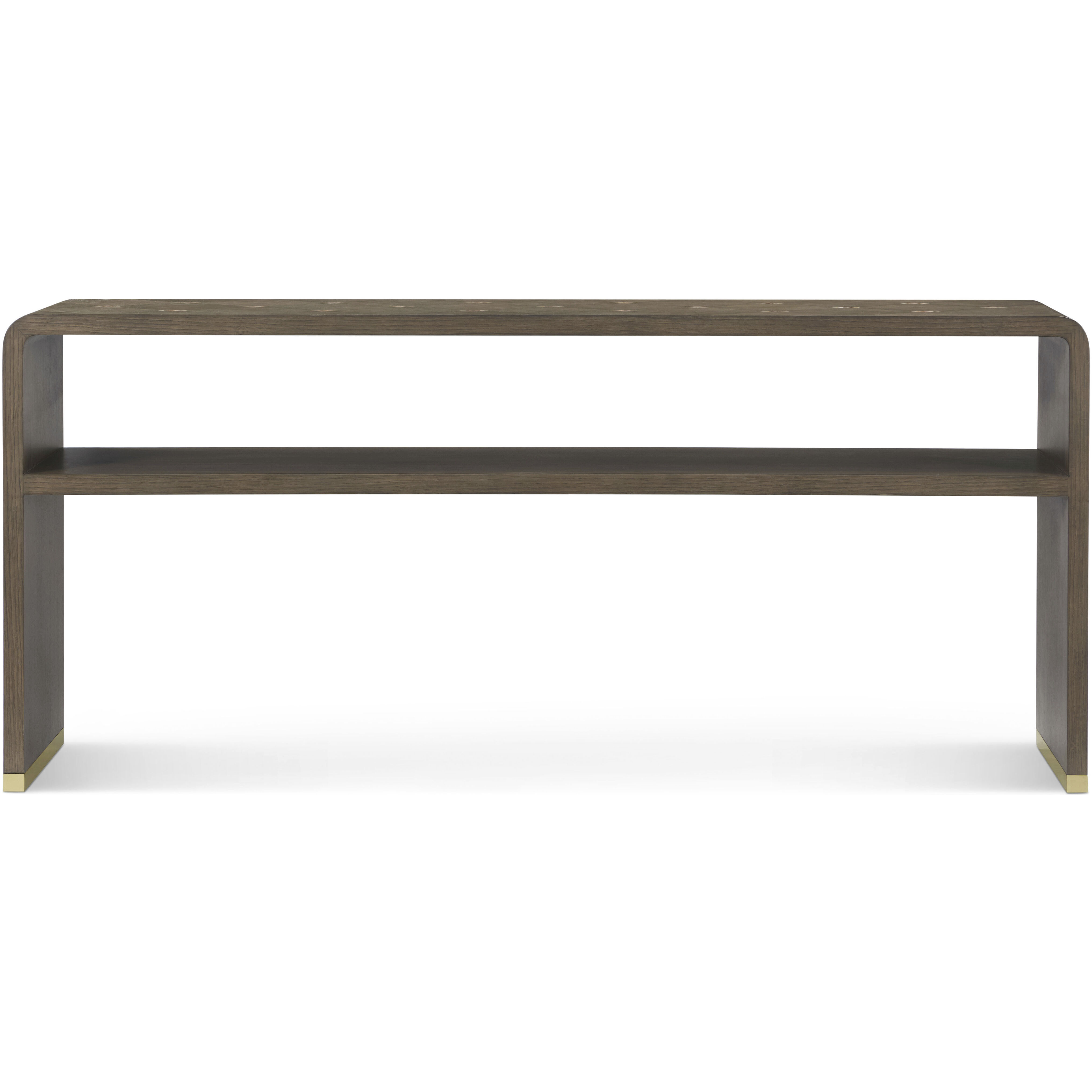 Judith Leiber Couture 71.75 X 15 inch Mink Console Table, Wooden