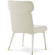 Judith Leiber Couture Solstice Dining Side Chair, Wooden, Upholstered