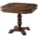 Marst Hill 36 X 36 inch Mahogany with Acacia and Oak Game Table