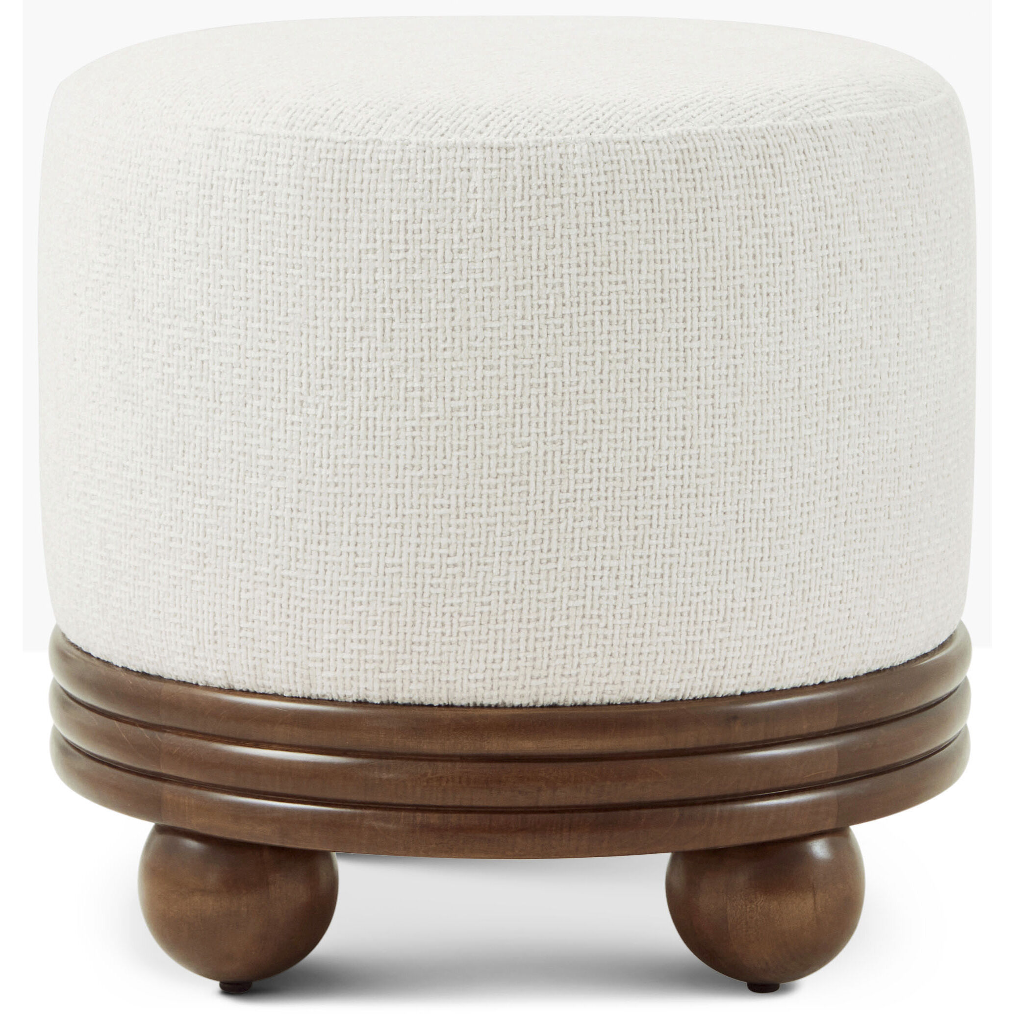 Origins 18 inch Landmark Ottoman, Wooden, Upholstered