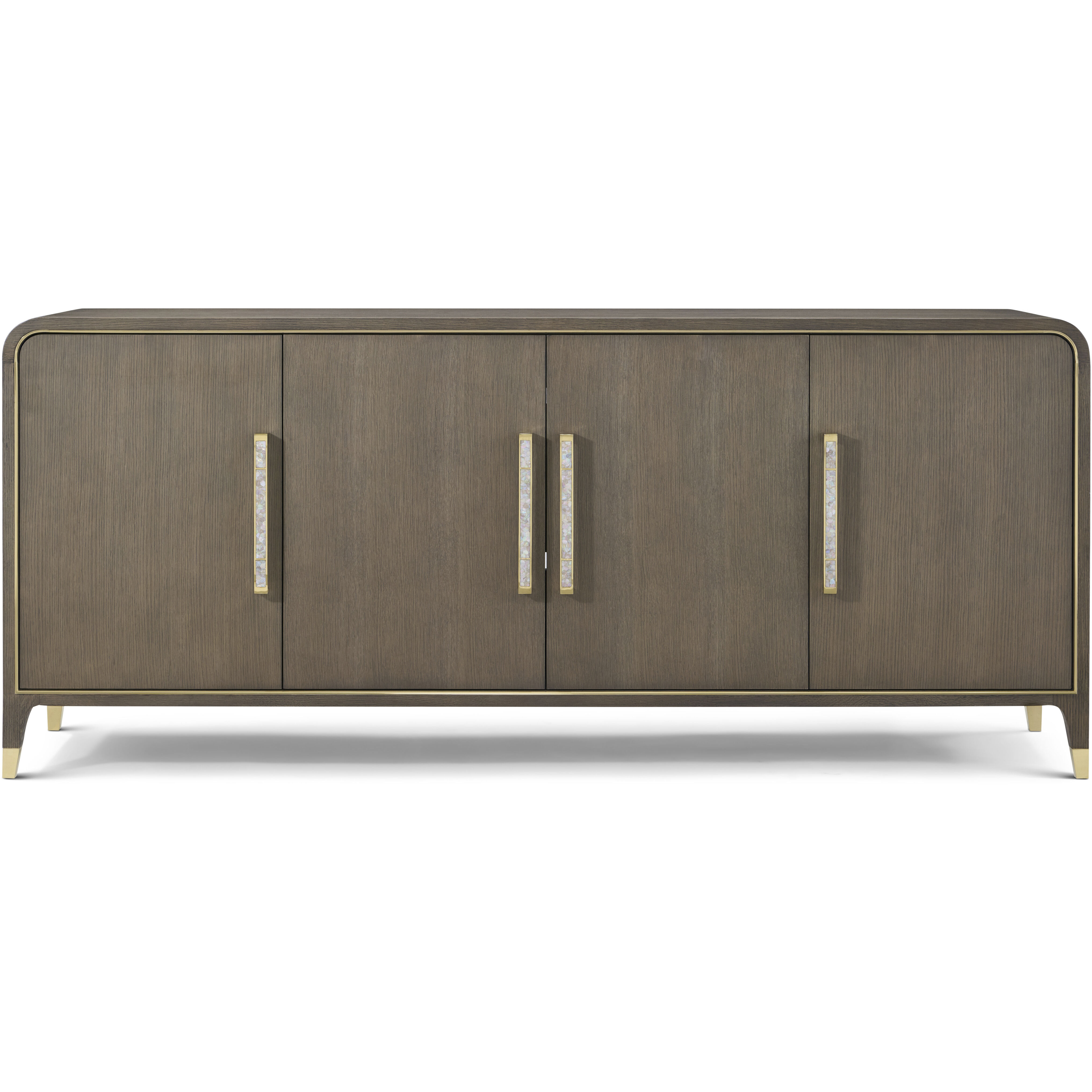 Judith Leiber Couture 82 X 20 inch Mink Sideboard, Wooden