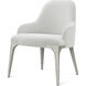 Spencer St. James Argento Dining Chair, Wooden, Upholstered