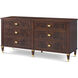 Faulkner Cambridge Dresser, Wooden, 6-Drawer, Marlborough by Alexa Hampton