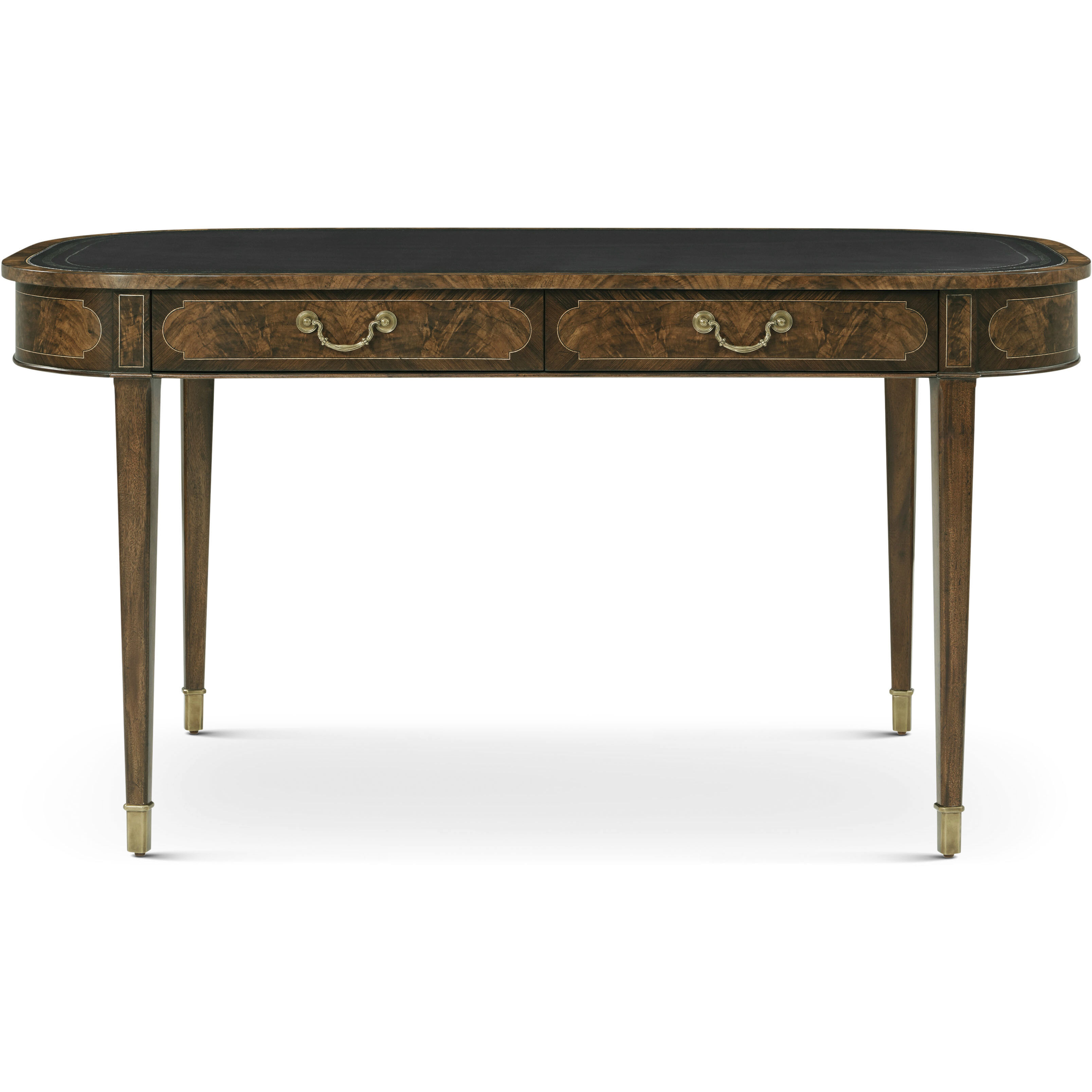 Sloane 60 X 36 inch Edwardian Brown Desk, Wooden