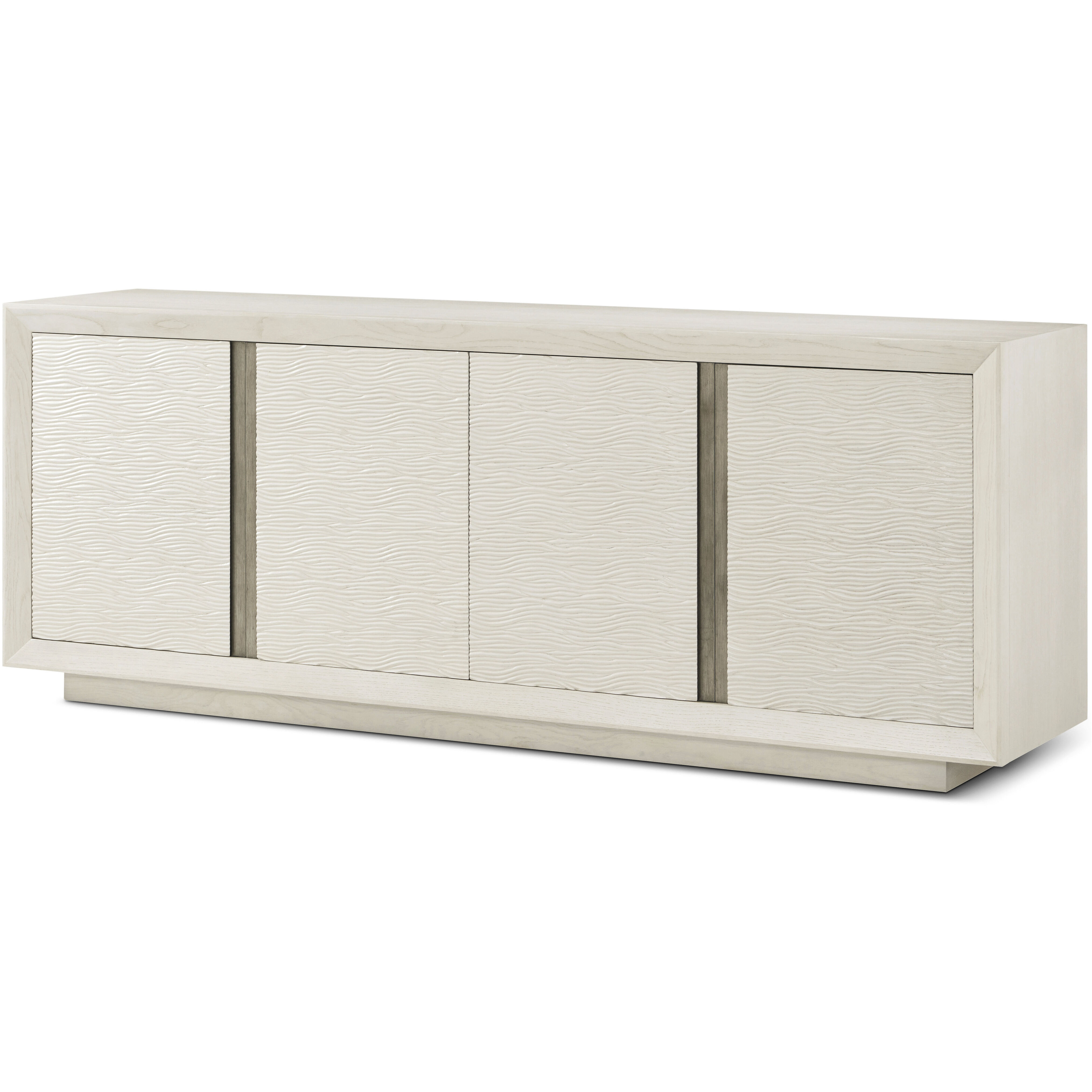 Essence 90.25 inch Opal Media Cabinet, Wooden