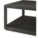 Maxwell 55 X 32 inch Obsidian Cocktail Table, Wooden