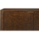 Kesden 86 X 18 inch Pyramid Brown Sideboard, Wooden, 4-Door