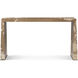 Bouquet 56.5 X 16 inch Toasted Cashew Console Table, Wooden