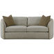 Toulon Latte Sofa, Wooden, Upholstered