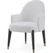 Luna Palmer Dining Chair, Wooden, Upholstered