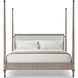 Markos Geo Coast Poster US King Bed, Wooden, Upholstered, Marlborough by Alexa Hampton