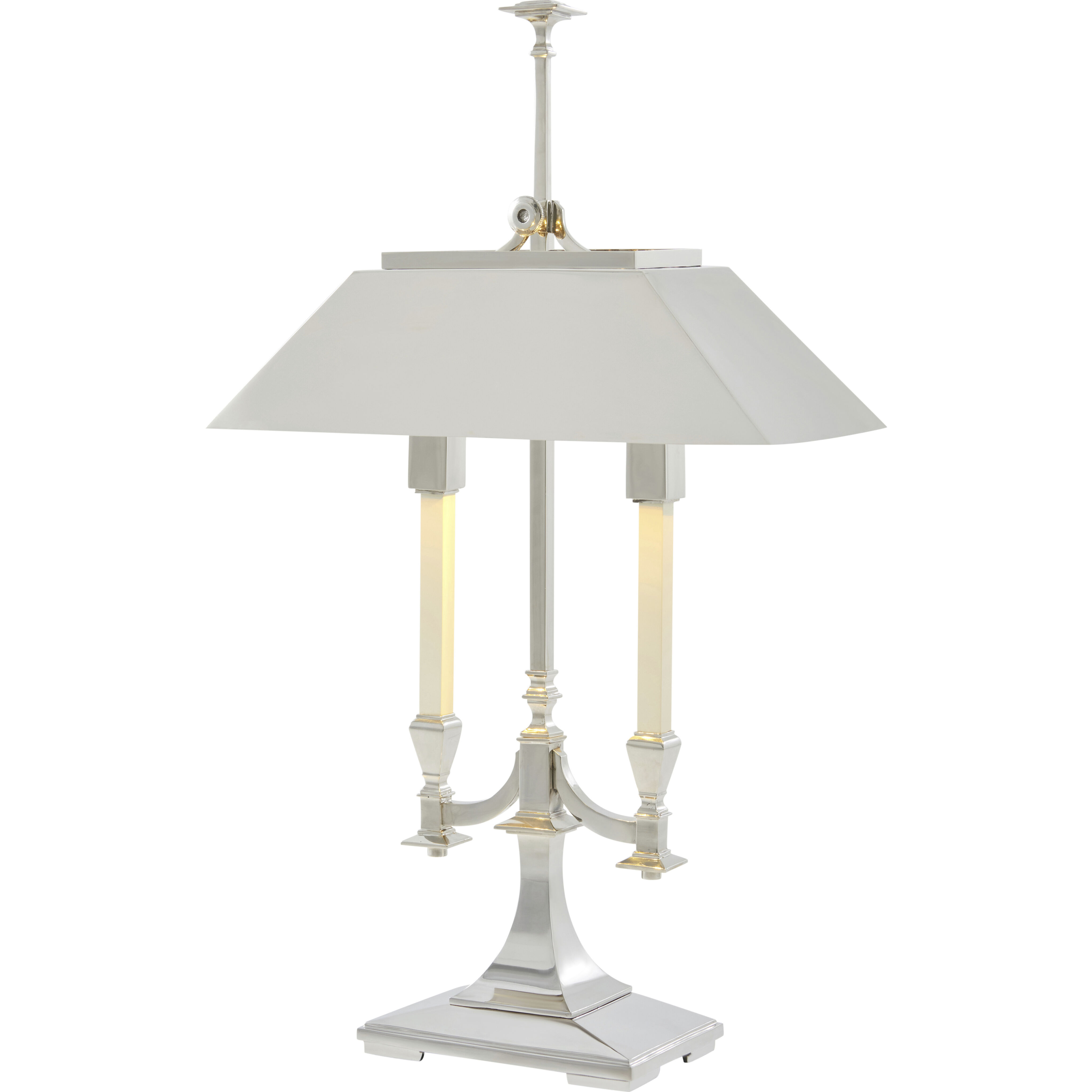 Walden 30 inch NIckel Plated Table Lamp Portable Light, TA Illuminations