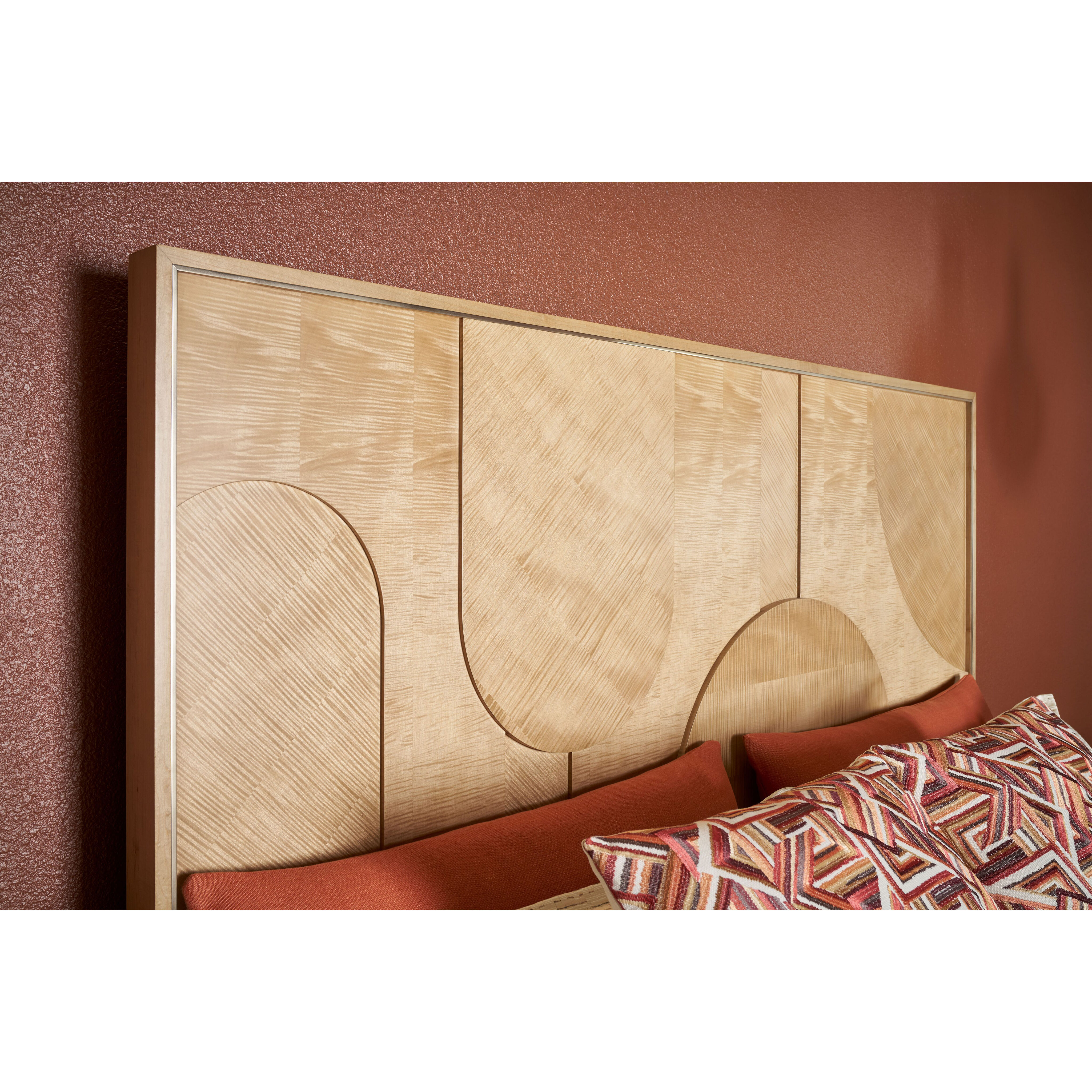 Origins Sesame US King Bed, Wooden