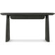 Repose 60 X 30 inch Charcoal Oak Desk, Wooden