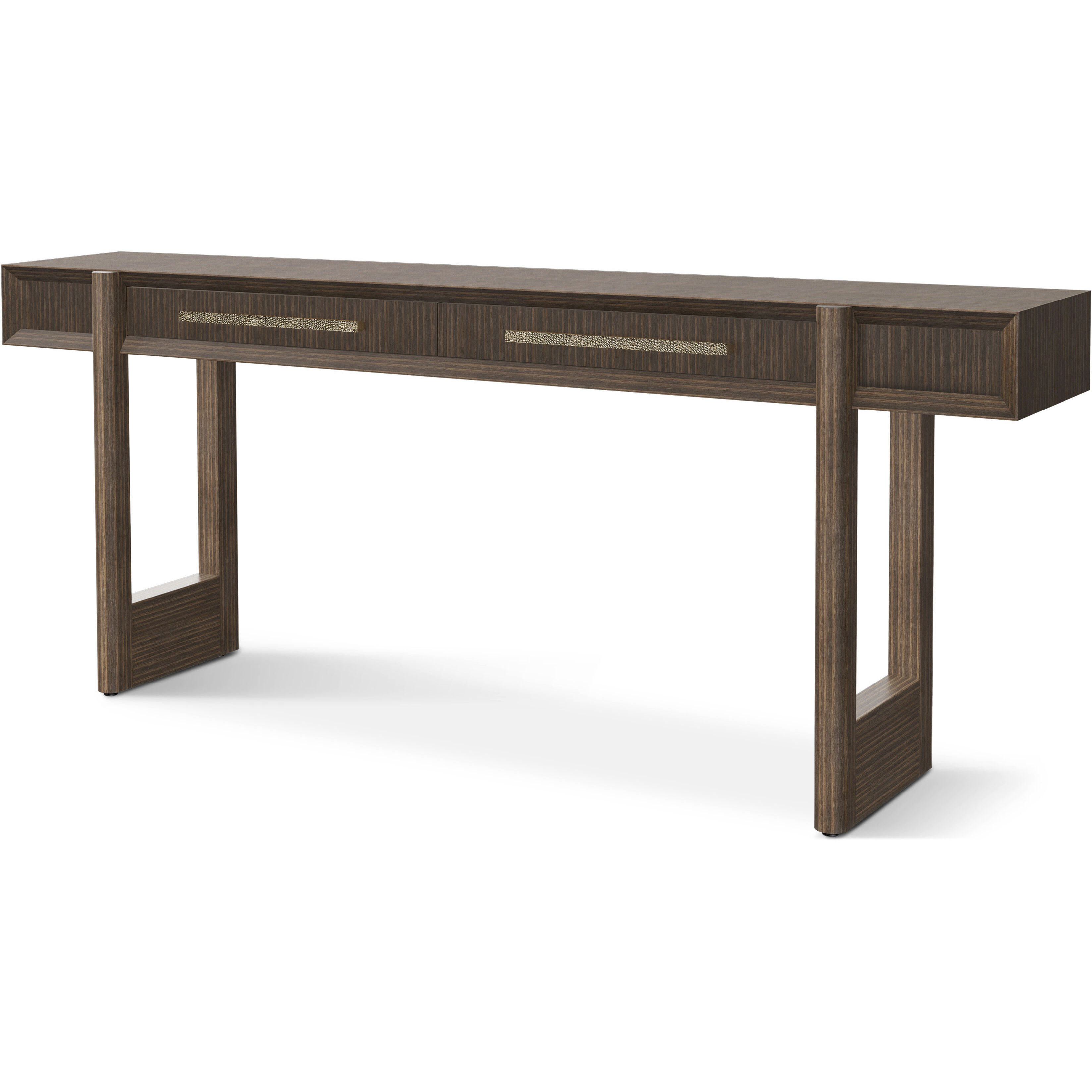 Urbane 80 X 13.75 inch Campfire Console Table, Wooden