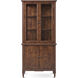 Avignon Chateau Brown Display Cabinet, Wooden, Provence
