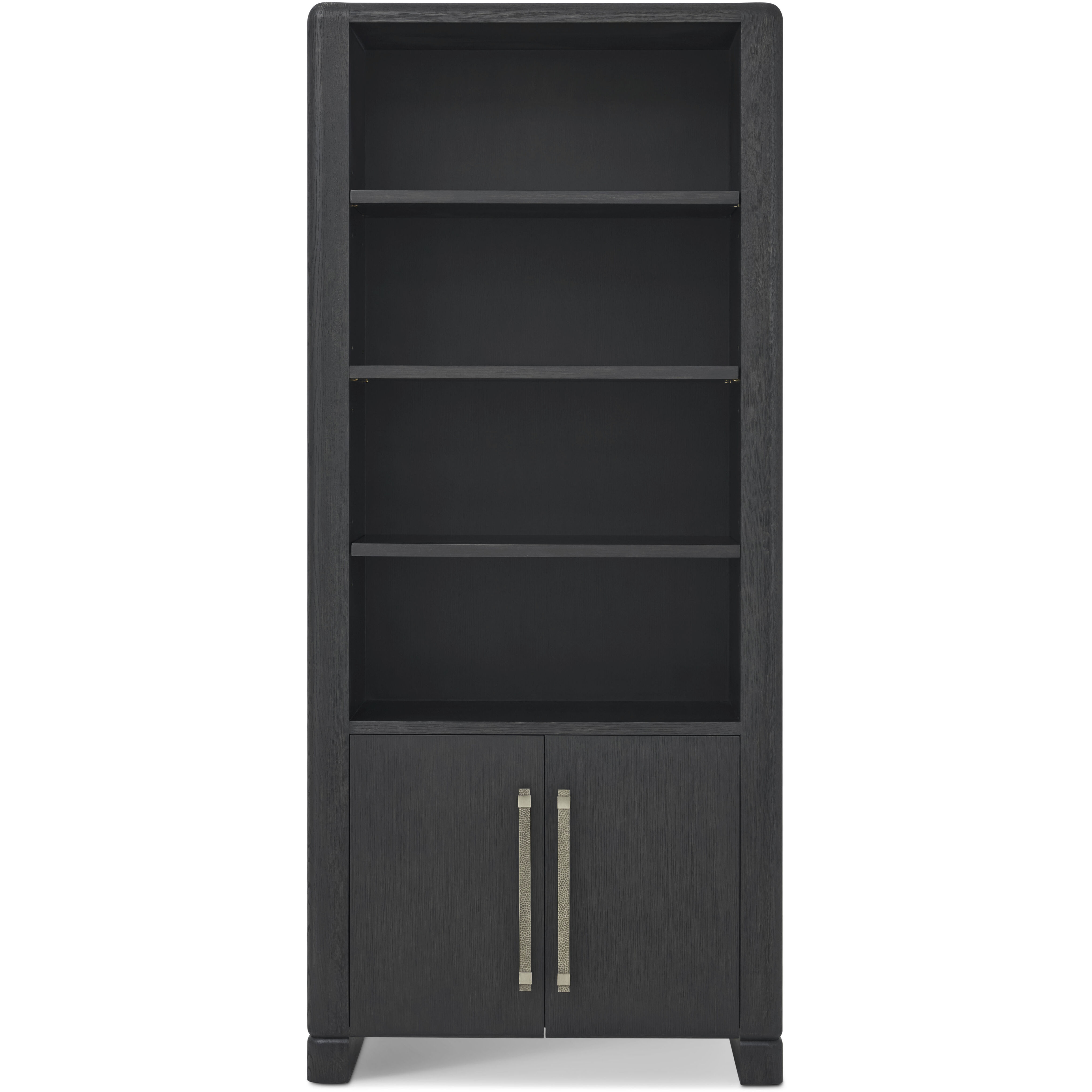 Luna Palmer Bookcase, Wooden, 4-Shelf