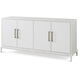Stuart 72 X 19.75 inch Sandbar Credenza, Wooden, with Wallpaper, Coastal