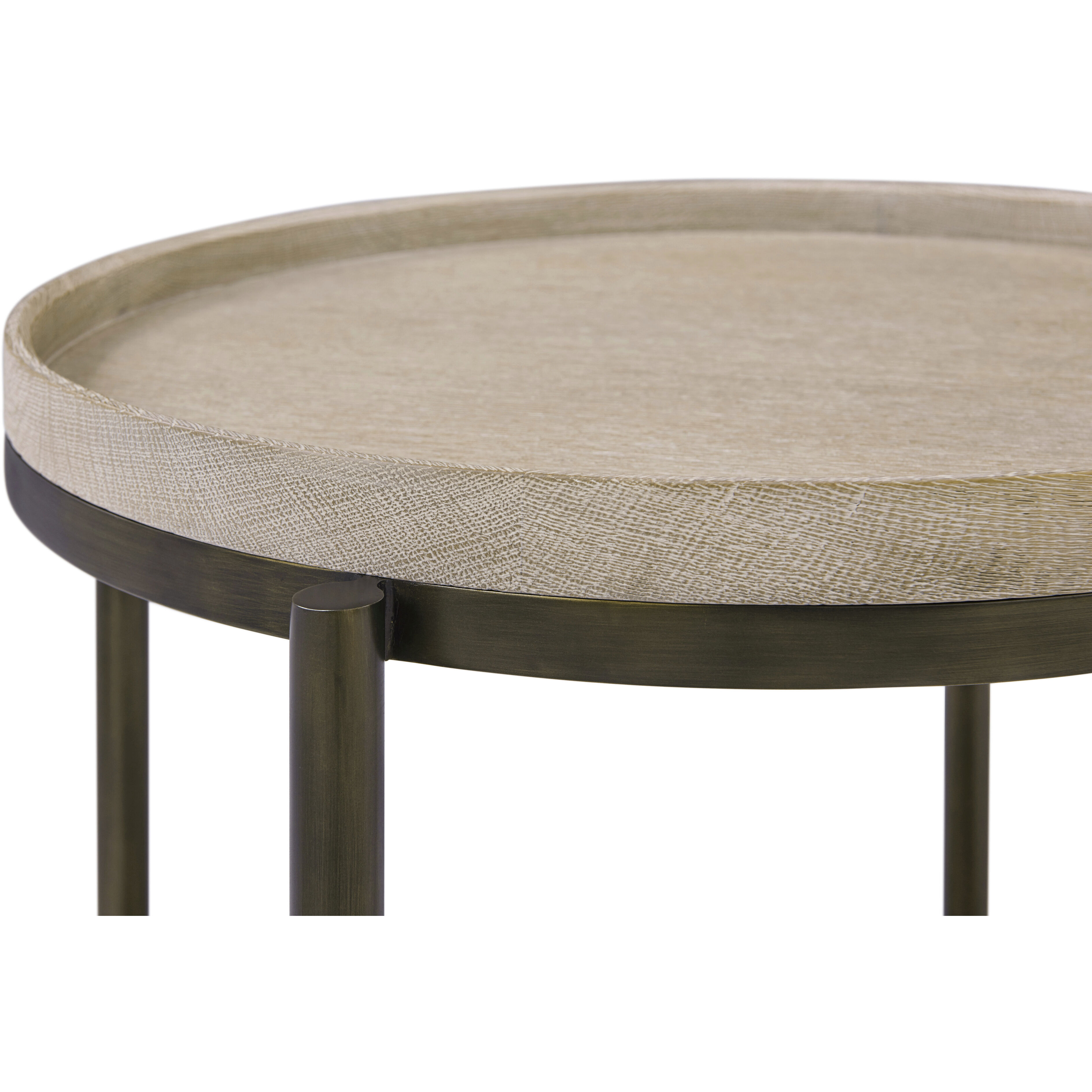 Repose 24.25 X 24.25 inch Grey Oak Side Table