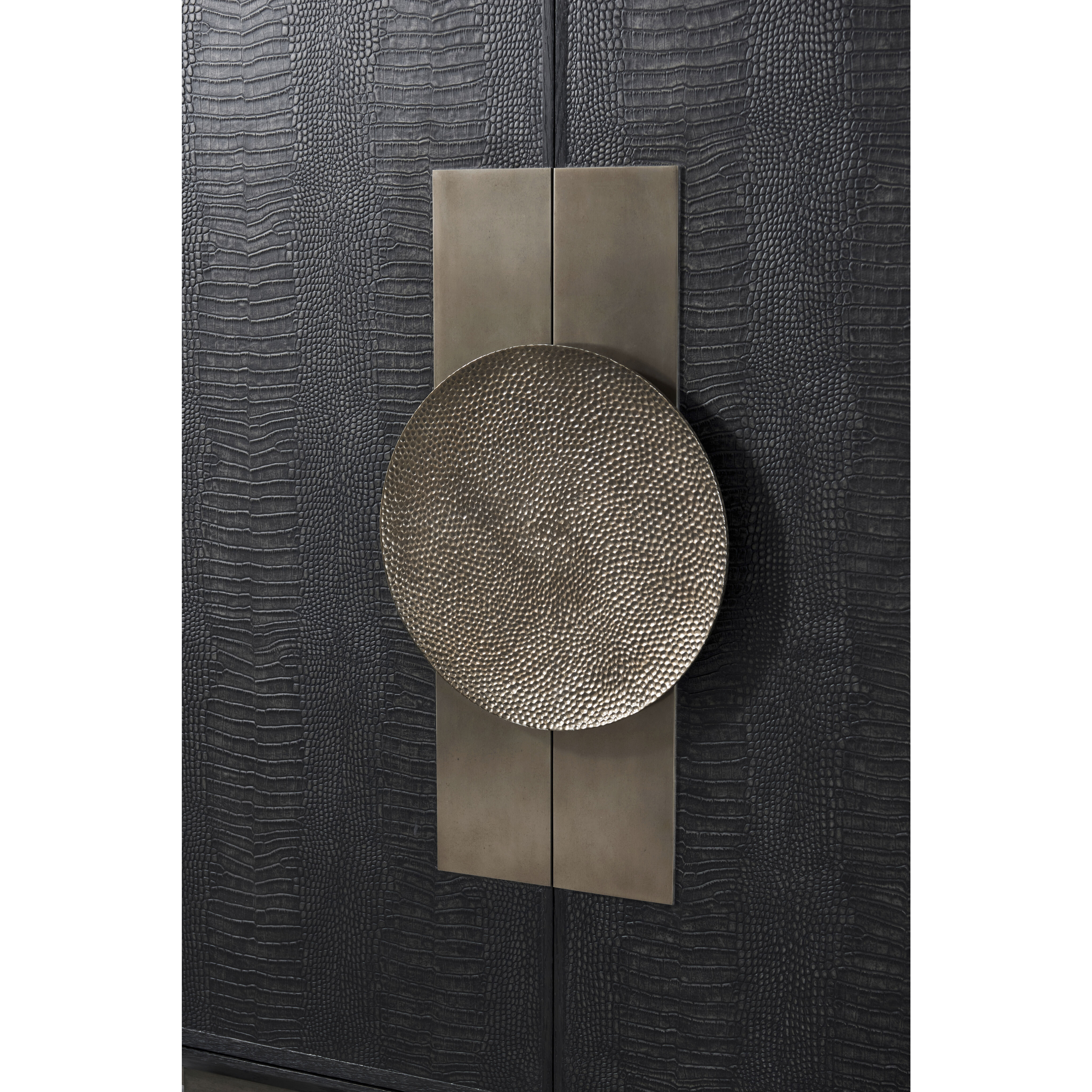 Spencer St. James Onyx Bar Cabinet, Wooden