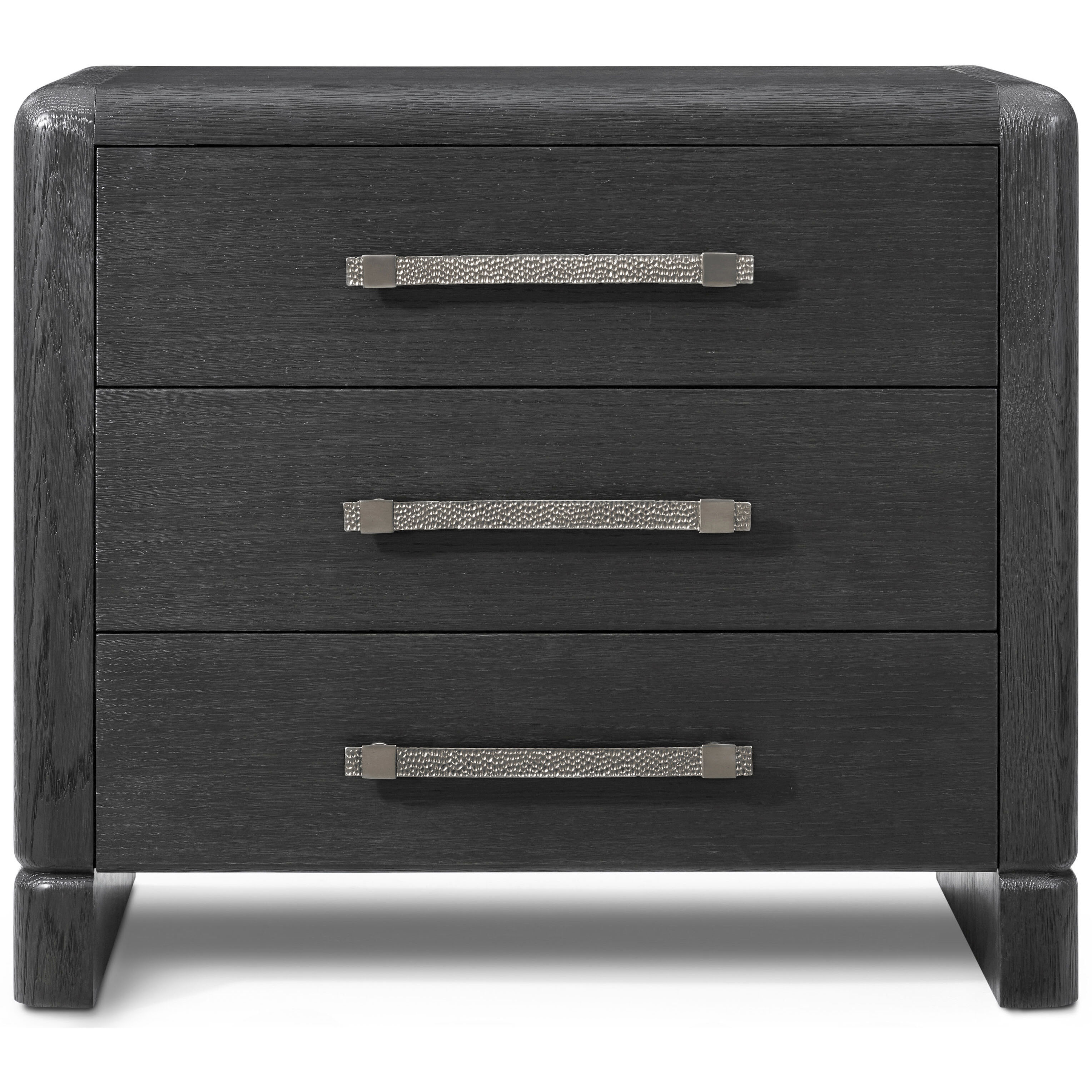 Luna 32 X 28 inch Palmer Nightstand, Wooden, 3-Drawer
