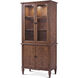 Avignon Chateau Brown Display Cabinet, Wooden, Provence