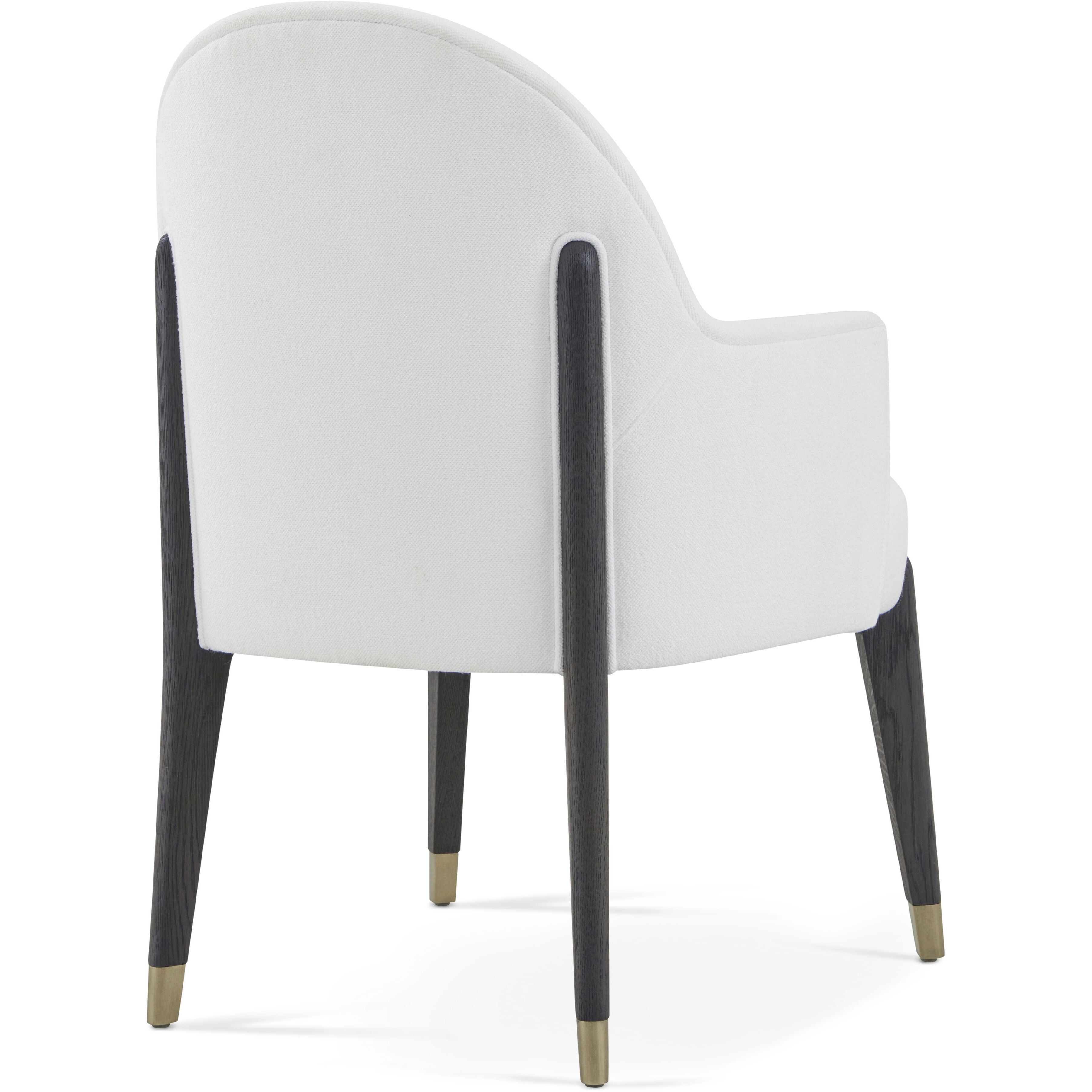 Luna Palmer Dining Chair, Wooden, Upholstered
