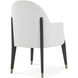 Luna Palmer Dining Chair, Wooden, Upholstered