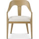 Essence Blonde Dining Chair, Wooden, Upholstered