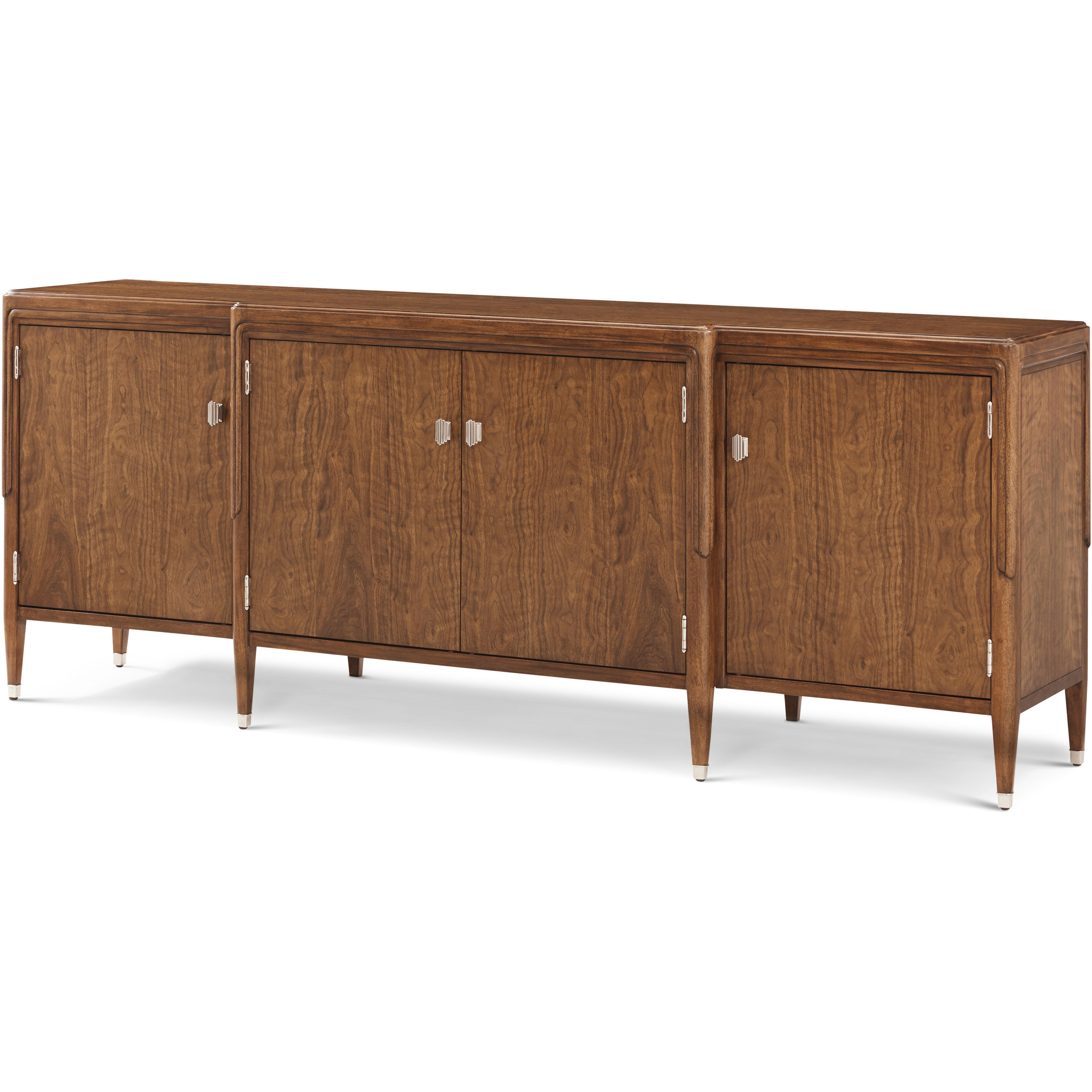 Dorchester 95 X 22 inch Mayfair / Antique White Brass Sideboard, Wooden