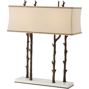 Theodore Alexander 32 inch 40 watt Brass Table Lamp Portable Light