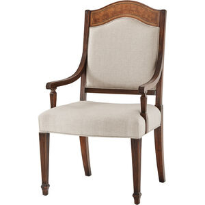 The English Cabinet Maker Sheraton's Satinwood Dining Armchair