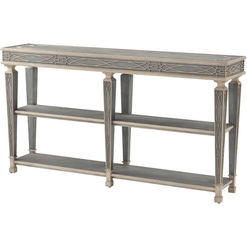 Morning Room 67 X 14.5 inch Grey Limestone Console Table