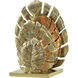 Balazo 15 inch Polished Brass Accent Lamp Portable Light, TA Illuminations