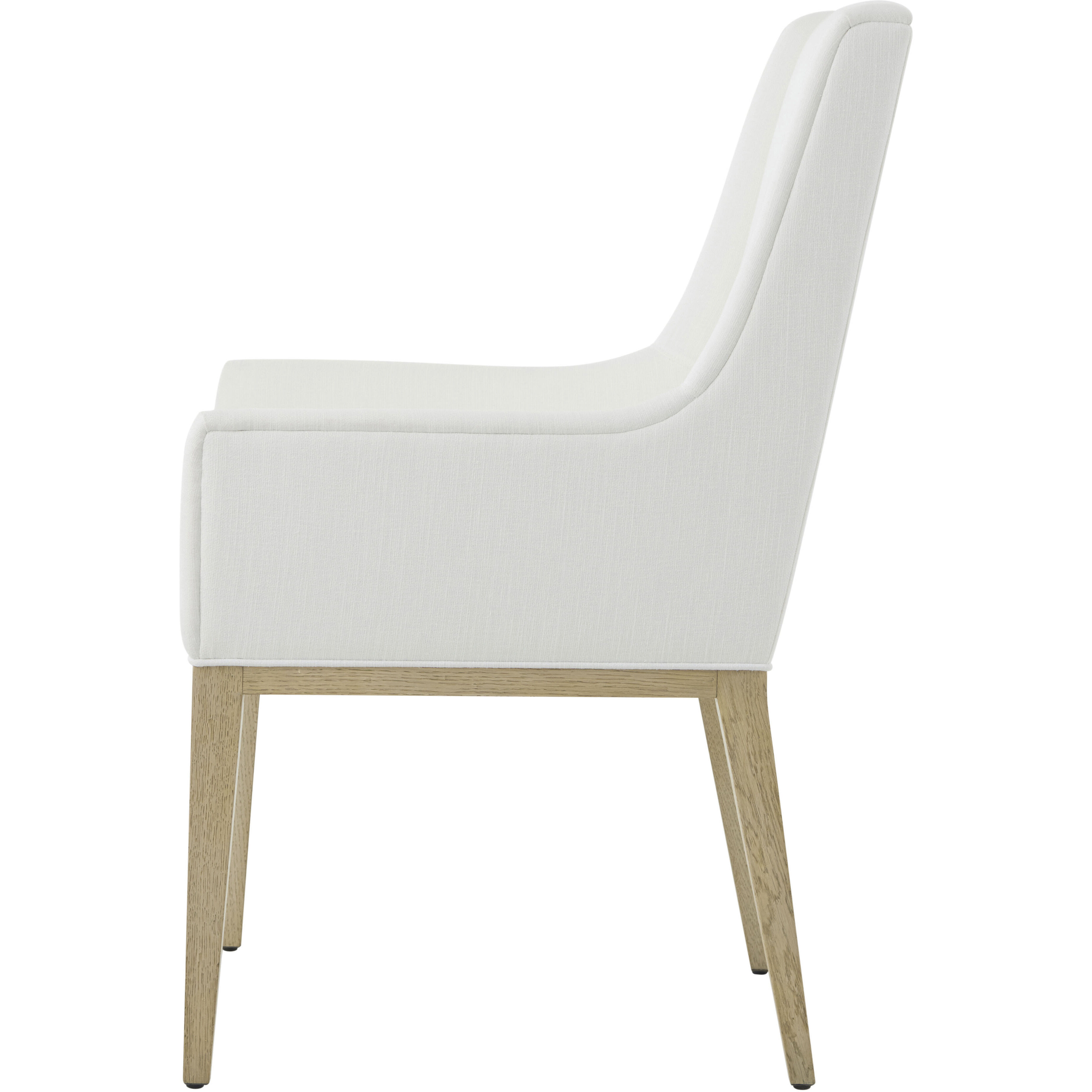 Balboa Coastal Grey Dining Chair, Wooden, Upholstered