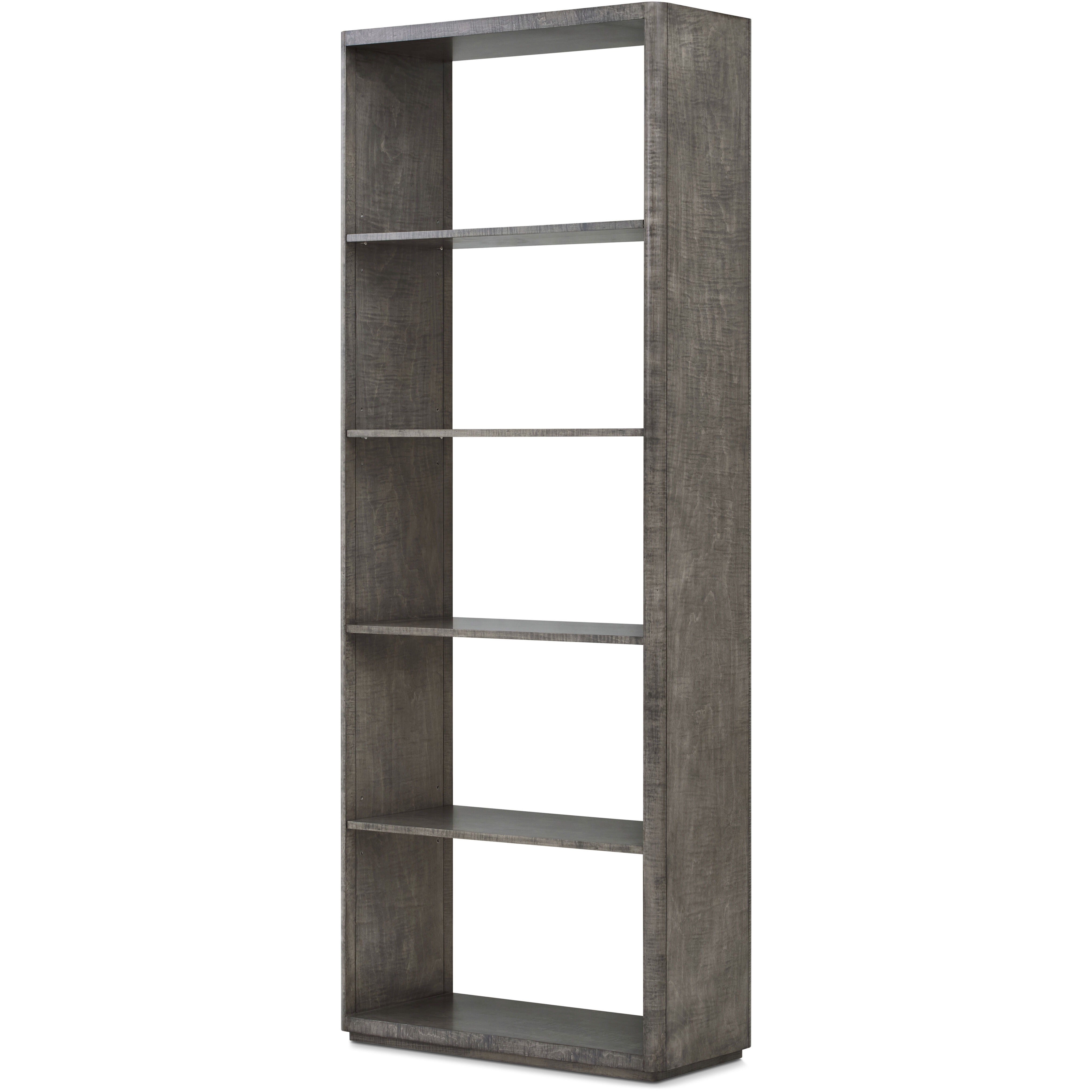 Hudson 93 X 36 X 16 inch Pebble Grey Etagere, Wooden, 5-Shelf