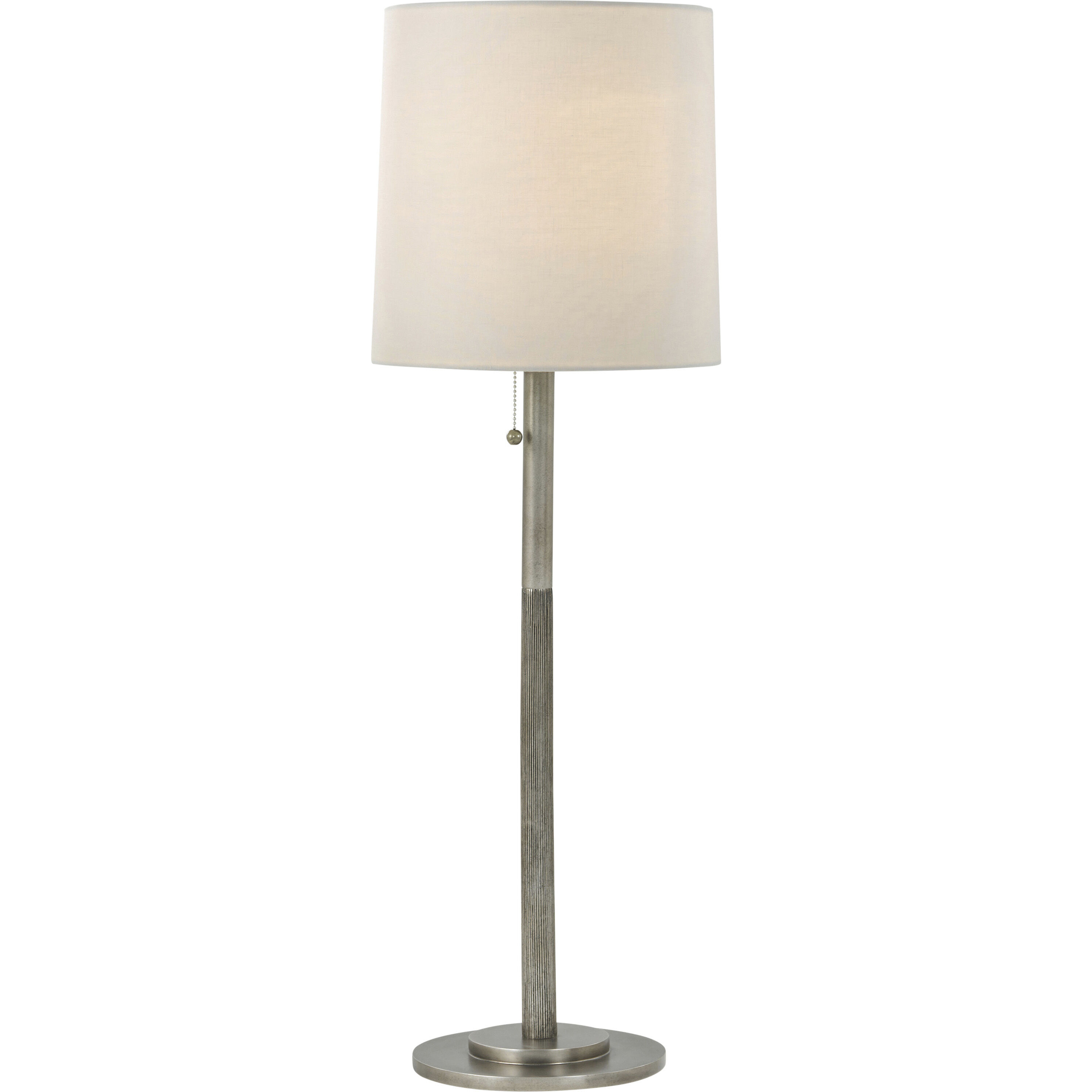 Balboa 34 inch Dark Nickel Buffet Lamp Portable Light, TA Illuminations