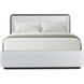 Luna Palmer US King Bed, Wooden, Upholstered