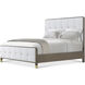 Judith Leiber Couture Mink US King Bed, Wooden, Upholstered