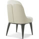 Panos Dining Side Chair, Wooden, Upholstered