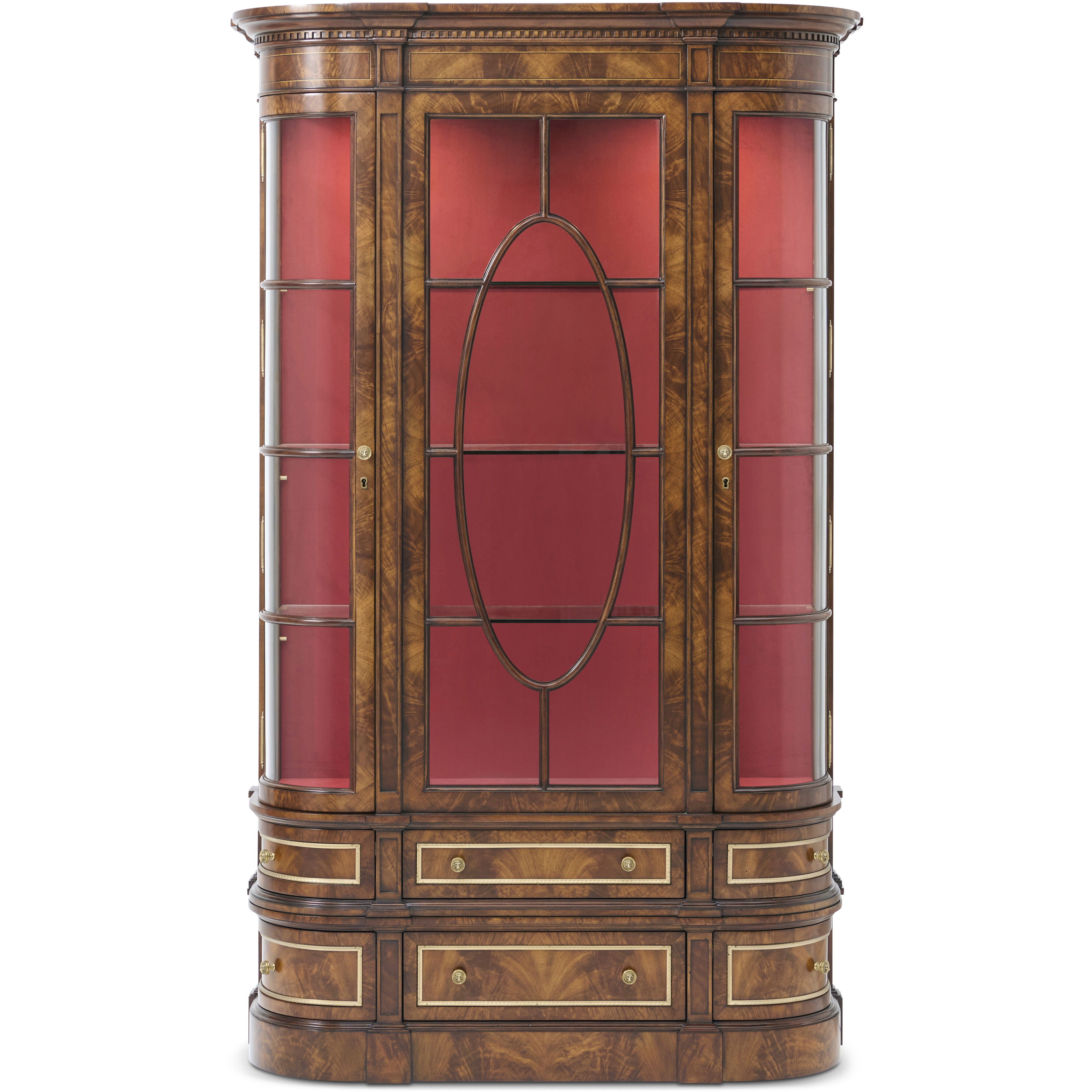 The Althorp Display Curio Cabinet, Wooden, Althorp Living History