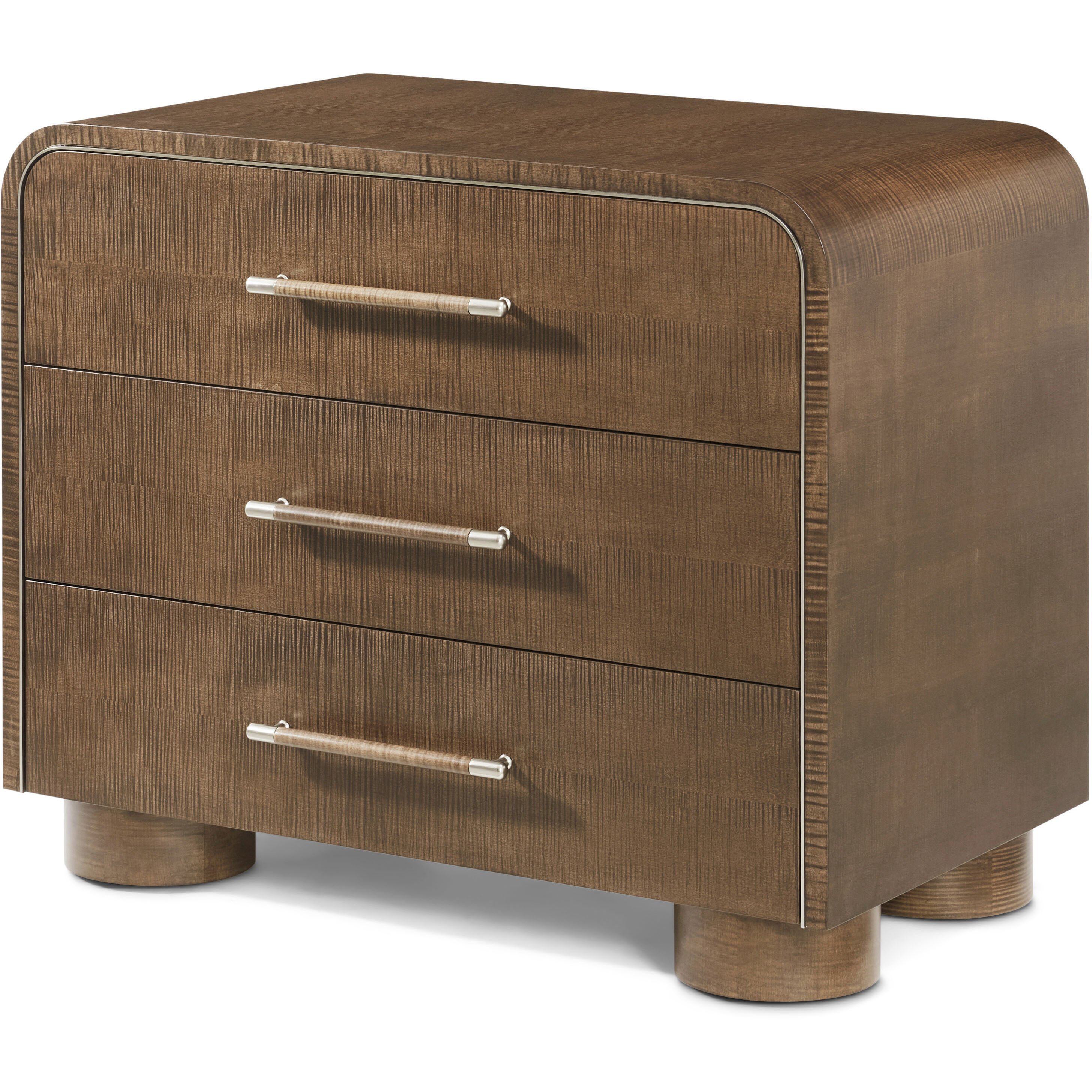 Origins 34 X 28 inch Landmark Nightstand, Wooden, 3-Drawer