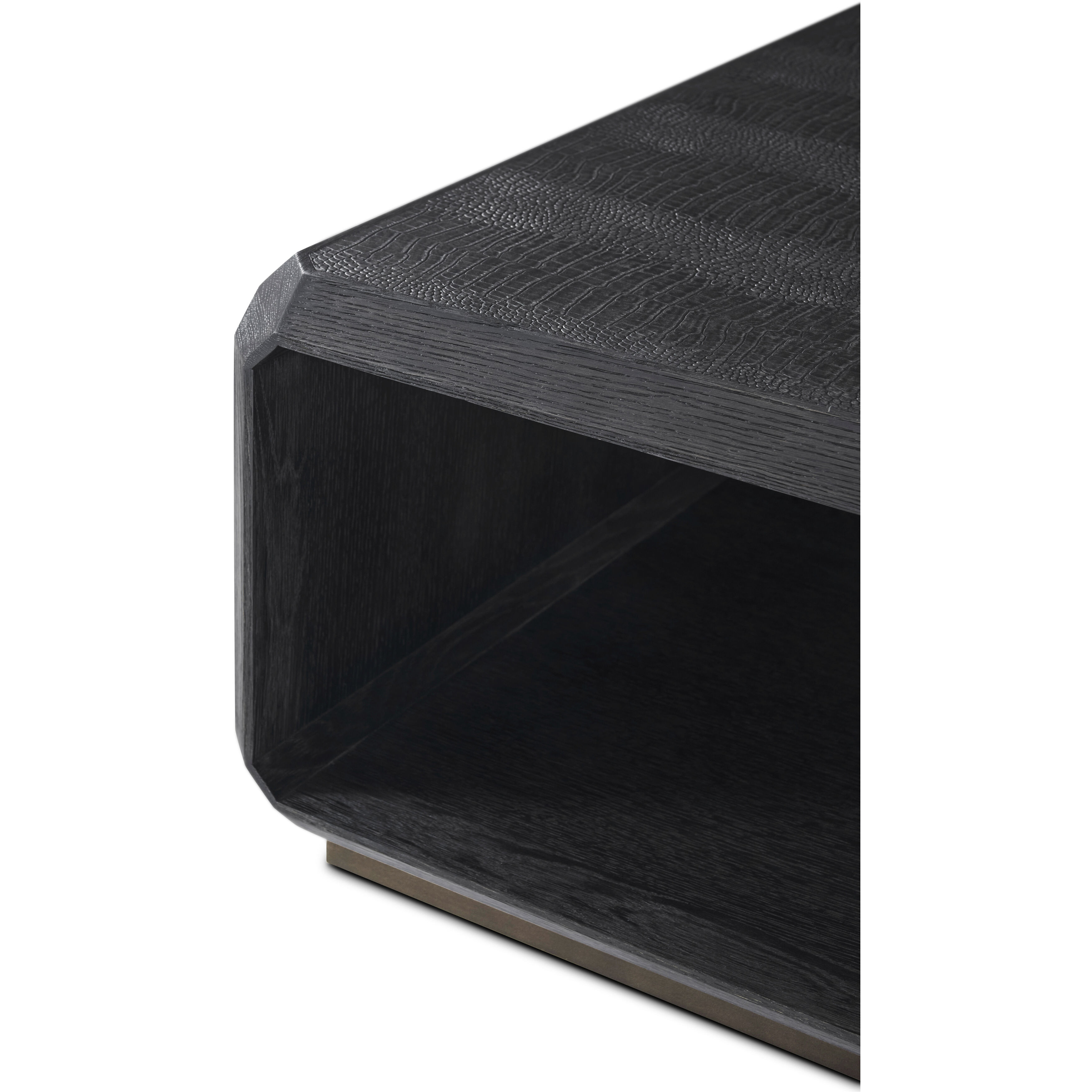 Spencer St. James 42 X 42 inch Onyx Cocktail Table, Wooden