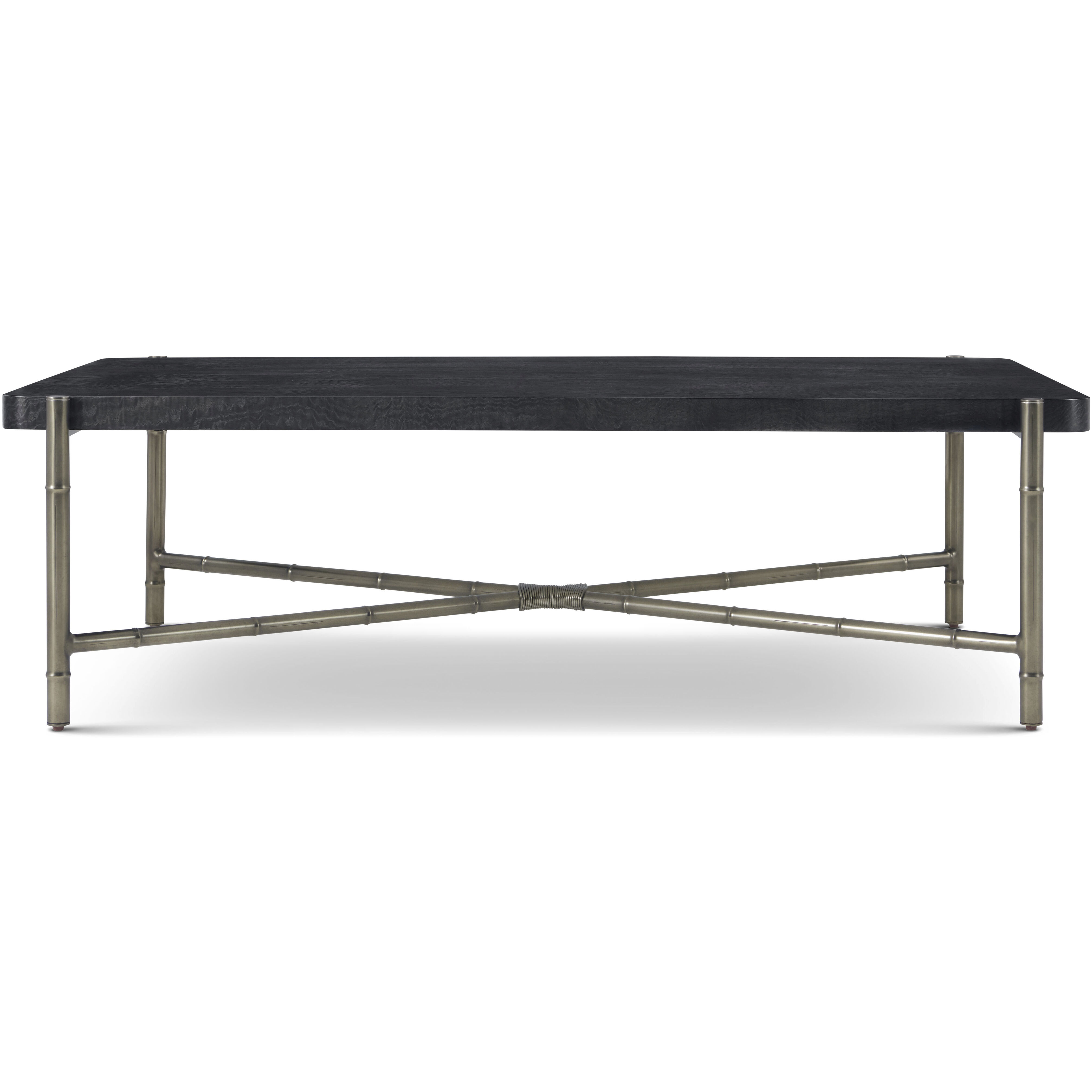Kesden 55 X 34.5 inch Silent Black Cocktail Table