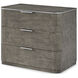 Hudson 32 X 28 inch Pebble Grey Closed Nightstand, Wooden