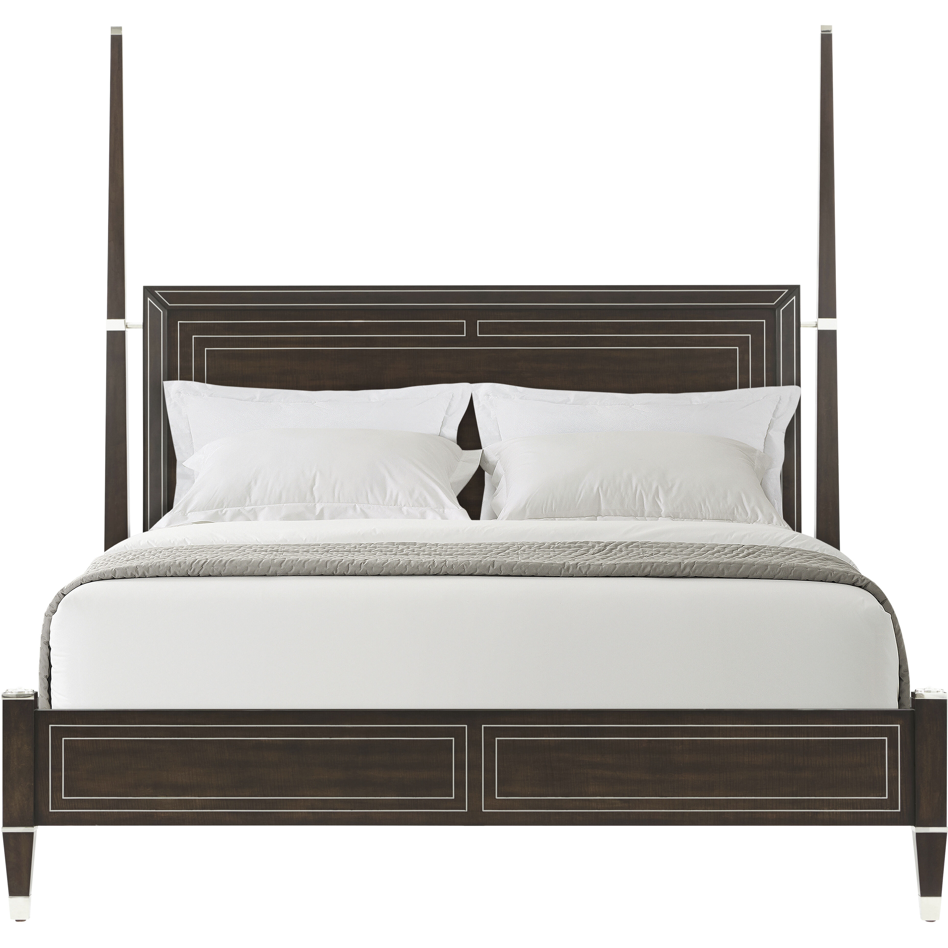 Spencer London Fulham California King Poster Bed, Wooden