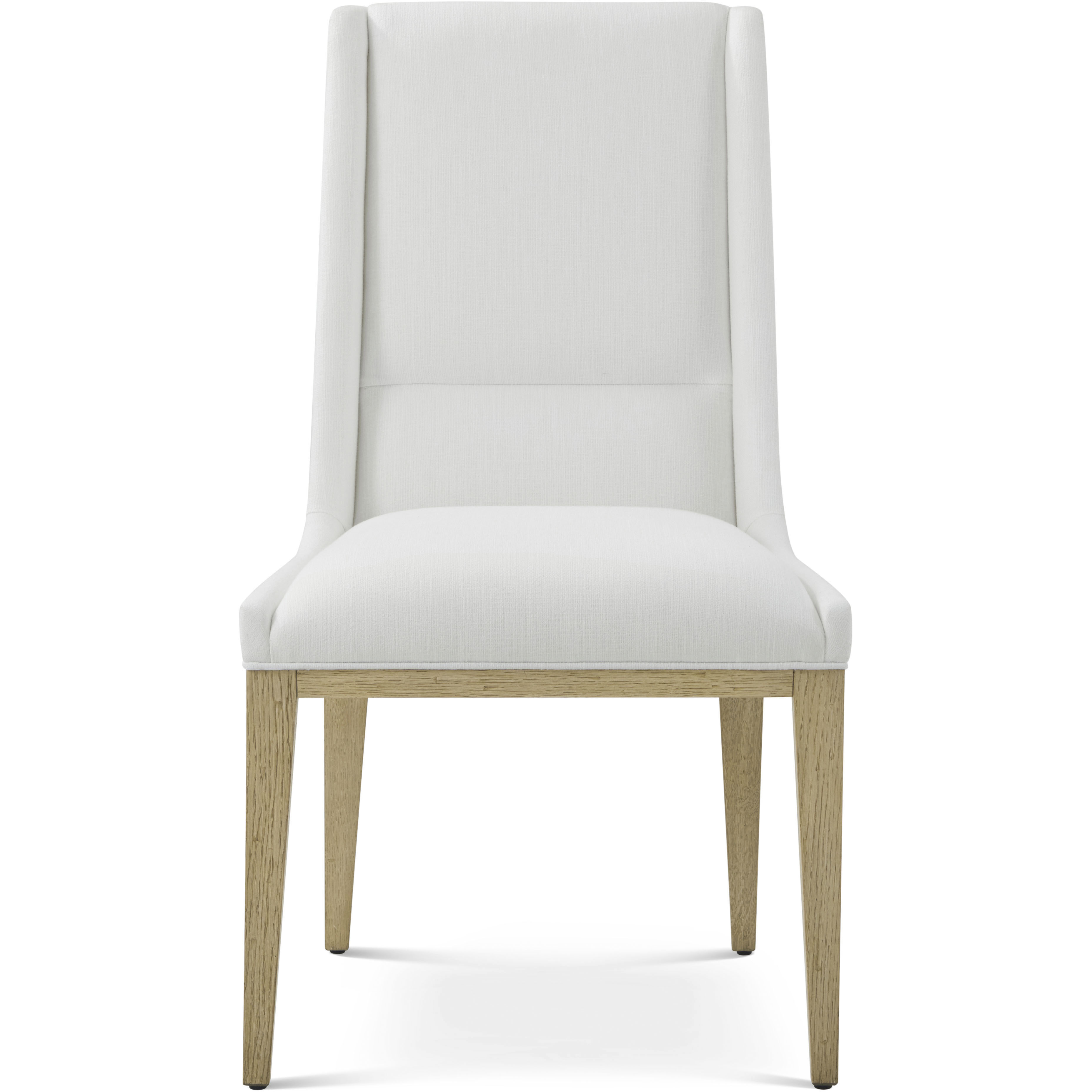 Balboa Coastal Grey Dining Side Chair, Wooden, Upholstered