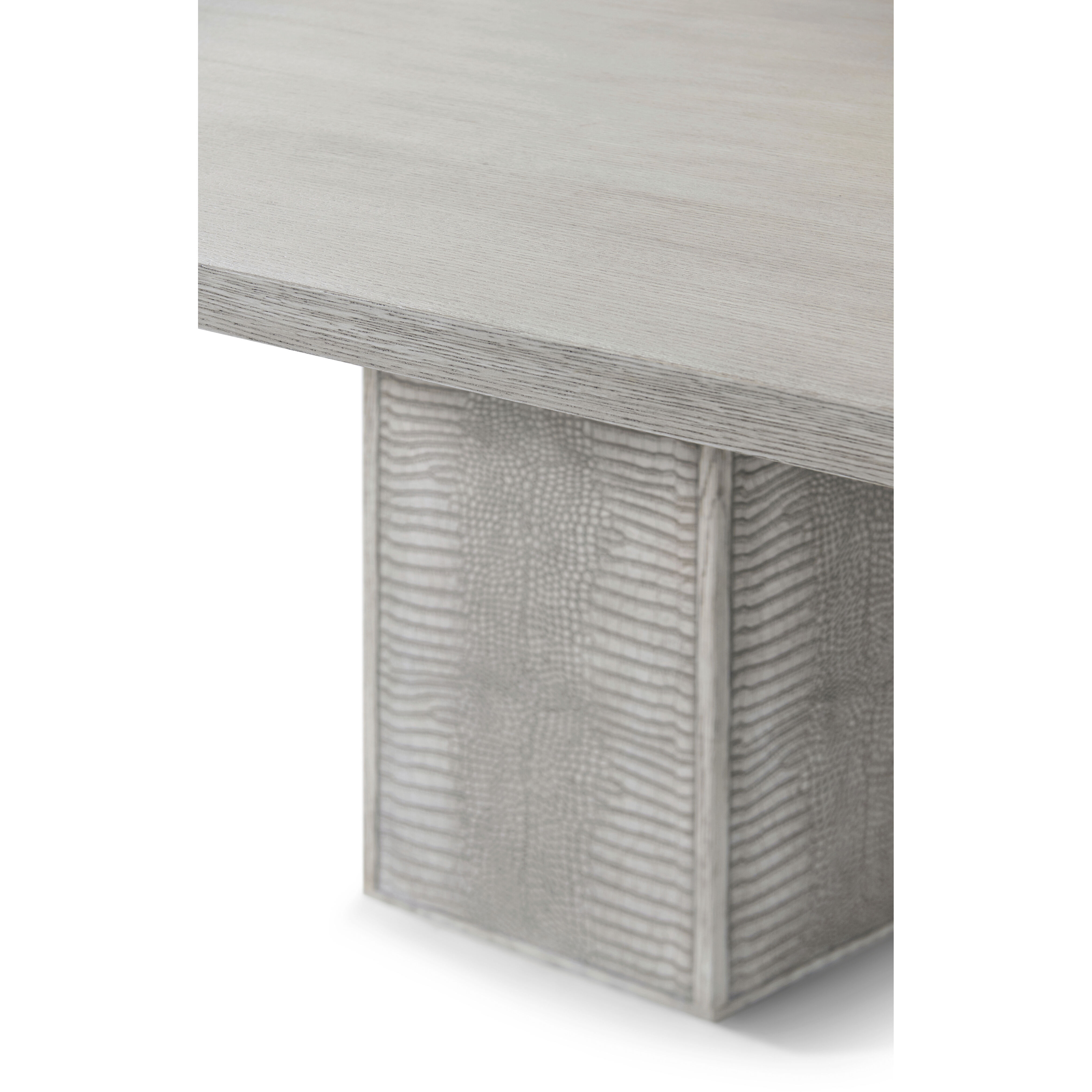 Spencer St. James 132 X 48 inch Argento Extending Dining Table, Wooden