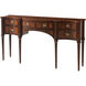 The English Cabinetmaker 68 X 18 inch Sideboard